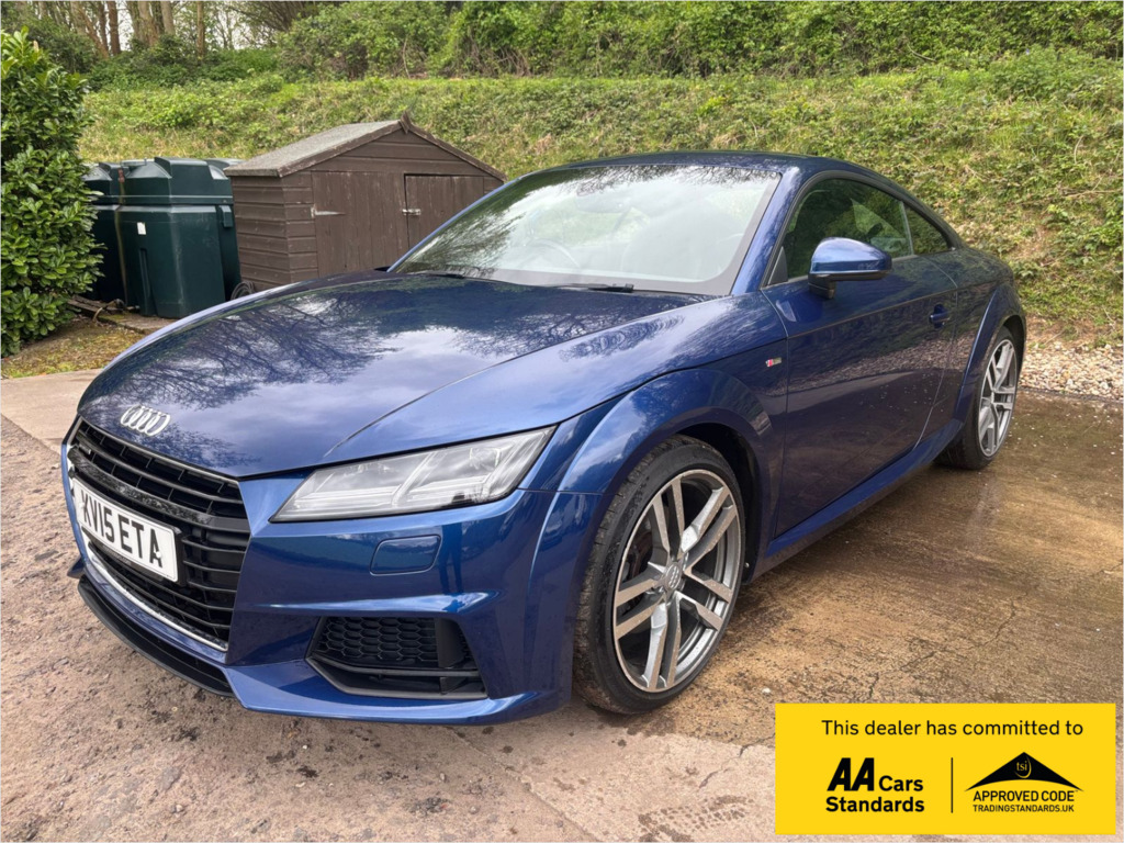 Audi TT 2.0 Tfsi S Line Coupe S Tronic Quattro Blue