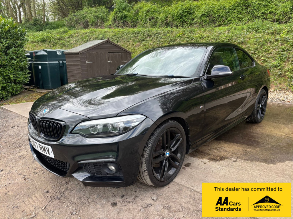 BMW 2 Series Gran Coupe 2.0 220D M Sport Coupe Euro 6 Ss Black