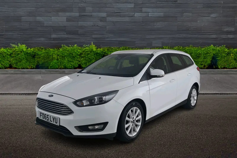 Ford Focus Estate 1.6 125 Titanium Po White #3