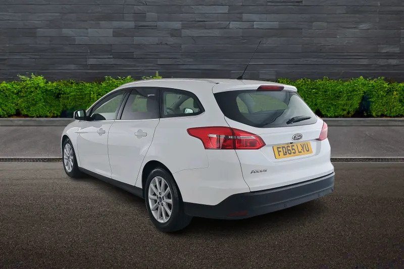 Ford Focus Estate 1.6 125 Titanium Po White #5