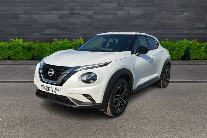 Nissan Juke Hatchback 1.0 Dig-t N-connecta White #3