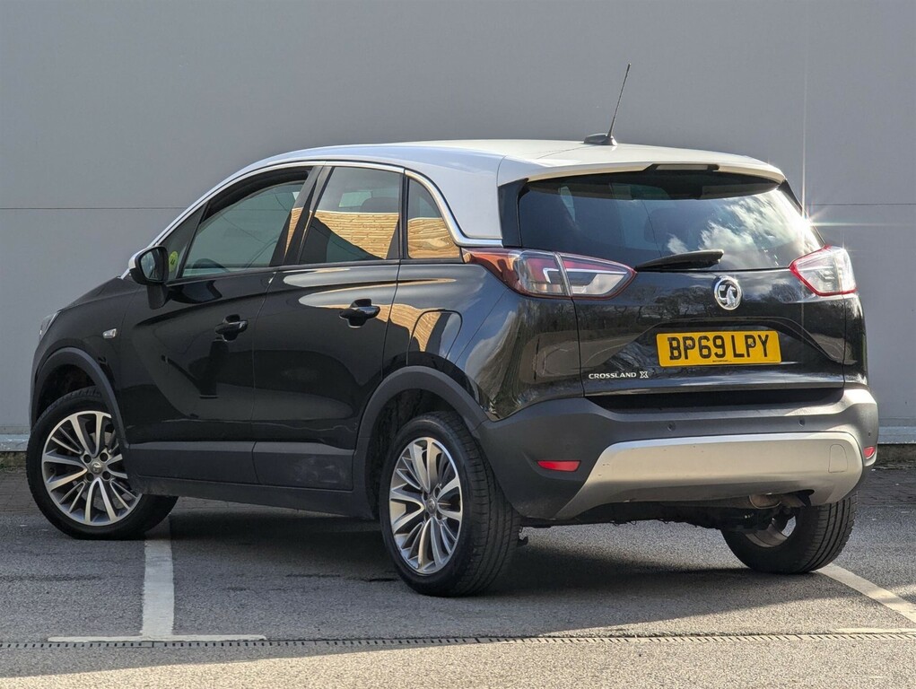 Vauxhall Crossland X 1.2 Turbo Sport Nav Premium Euro 6 Ss BP69LPY Black #2