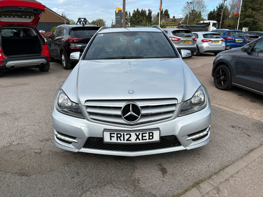 Mercedes-Benz C Class 2.1 C250 Cdi Blueefficiency Amg Sport Estate D FR12XEB Silver #2