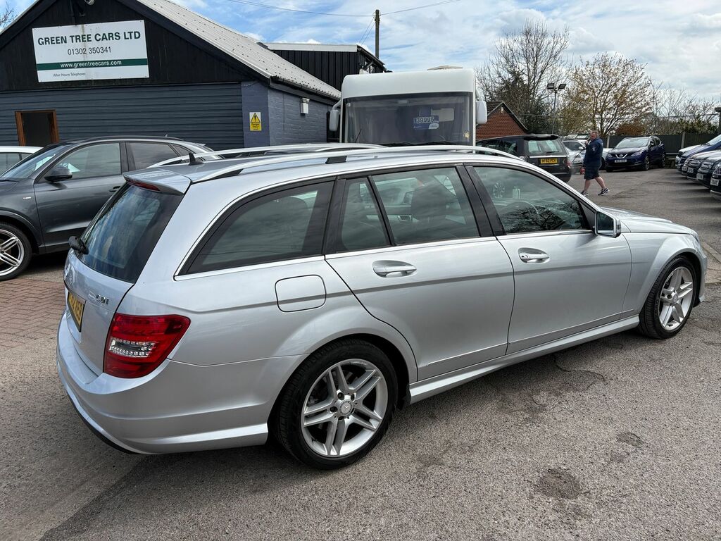 Mercedes-Benz C Class 2.1 C250 Cdi Blueefficiency Amg Sport Estate D FR12XEB Silver #5