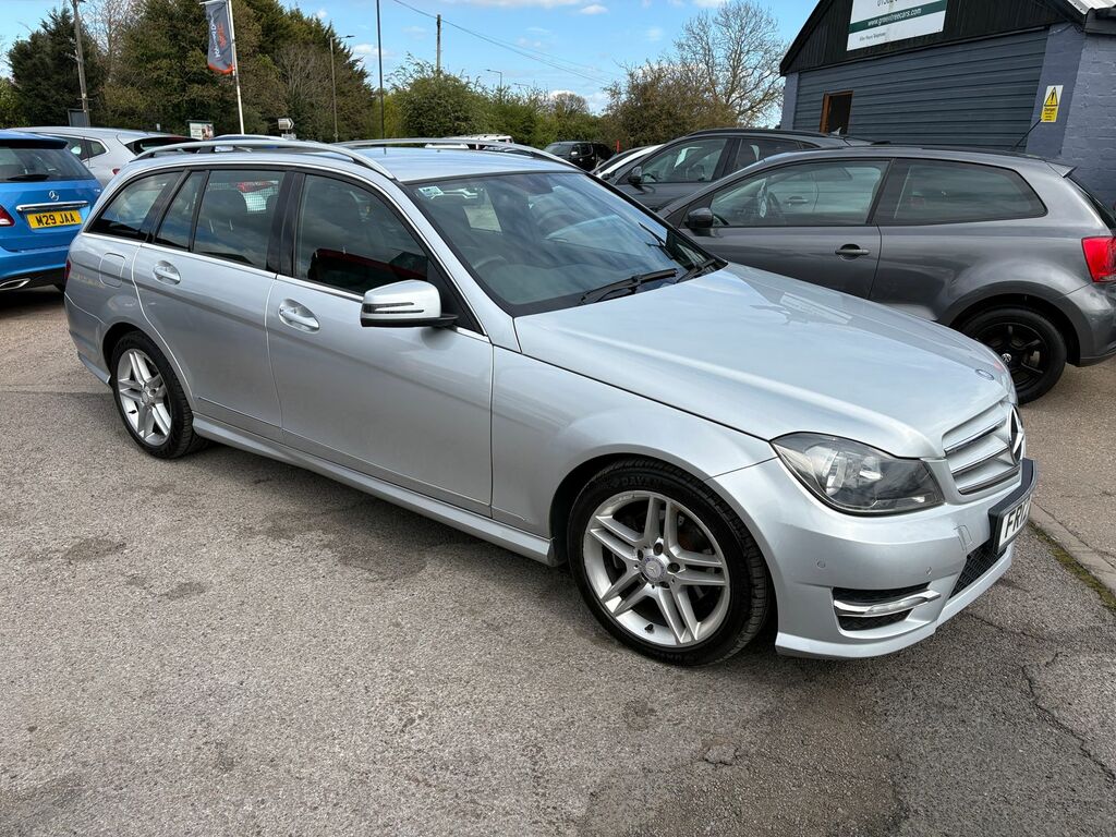 Mercedes-Benz C Class 2.1 C250 Cdi Blueefficiency Amg Sport Estate D FR12XEB Silver #3