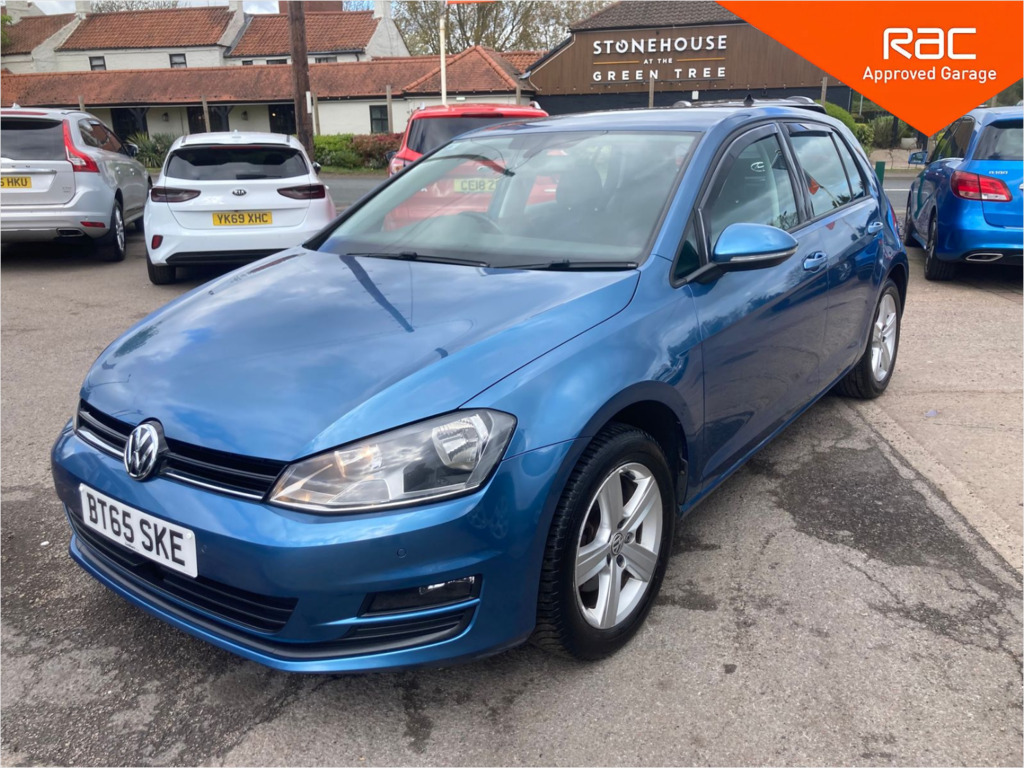 Volkswagen Golf 1.6 Tdi Bluemotion Tech Match Hatchback Blue