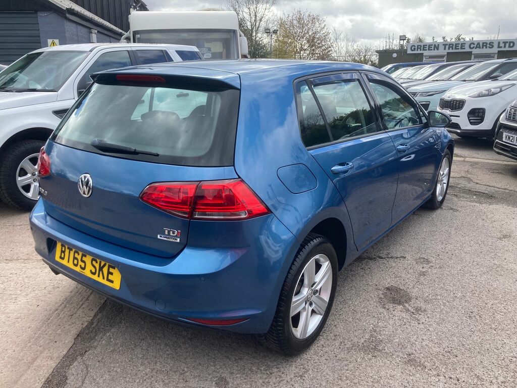 Volkswagen Golf 1.6 Tdi Bluemotion Tech Match Hatchback BT65SKE Blue #6