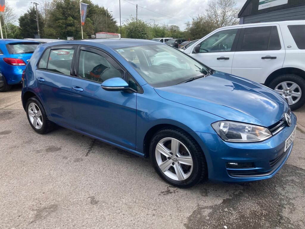 Volkswagen Golf 1.6 Tdi Bluemotion Tech Match Hatchback BT65SKE Blue #3