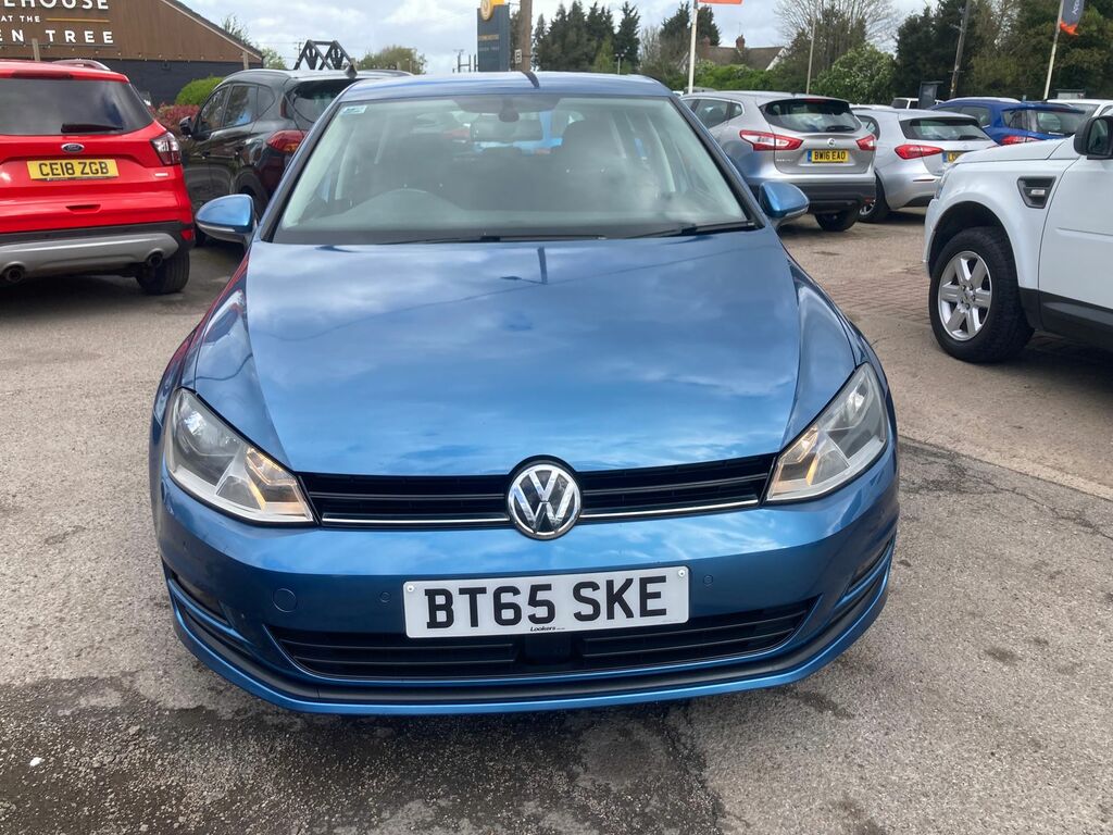 Volkswagen Golf 1.6 Tdi Bluemotion Tech Match Hatchback BT65SKE Blue #2