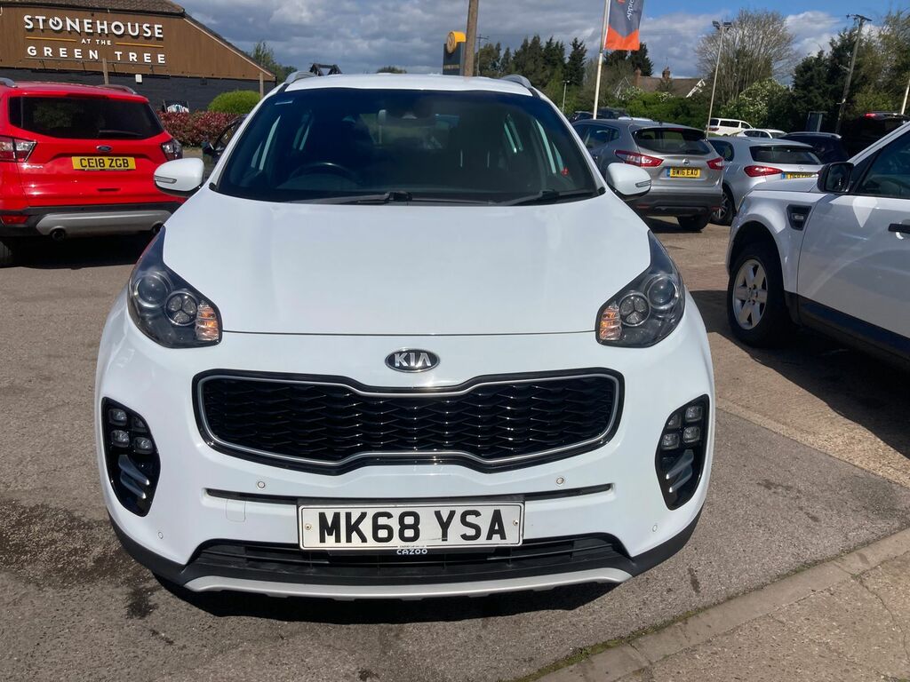 Kia Sportage 1.7 Crdi Gt-line Suv Euro 6 Ss MK68YSA White #2