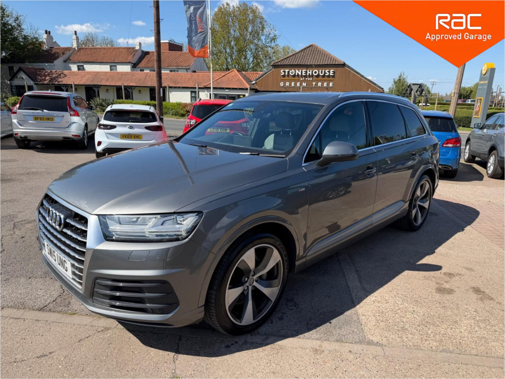 Audi Q7 3.0 Tdi V6 S Line Suv Tiptronic Quattro Grey