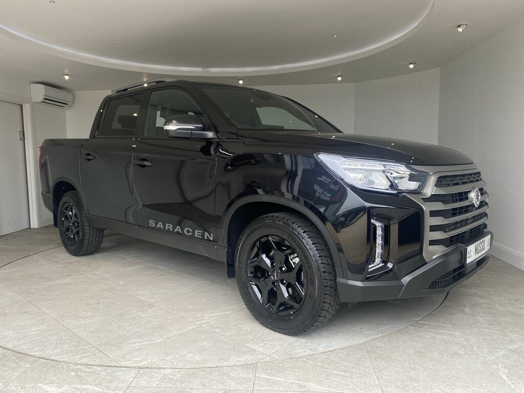 SsangYong Musso 2.2 Double Cab Pick Up Saracen Black