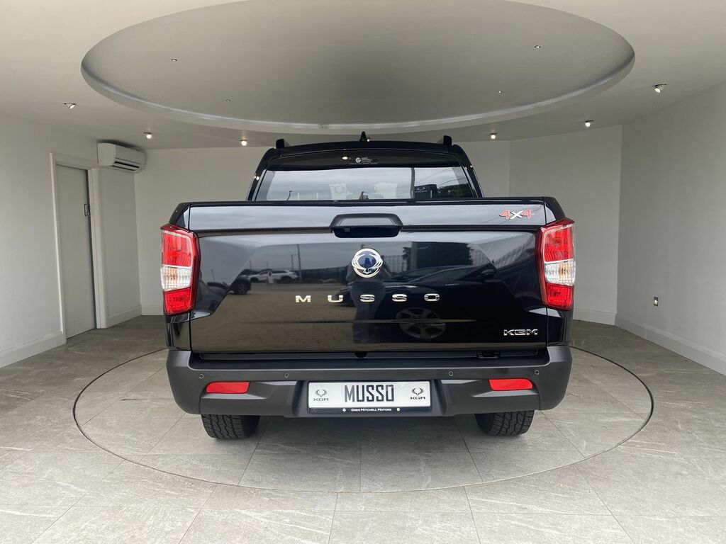 SsangYong Musso 2.2 Double Cab Pick Up Saracen Black #6