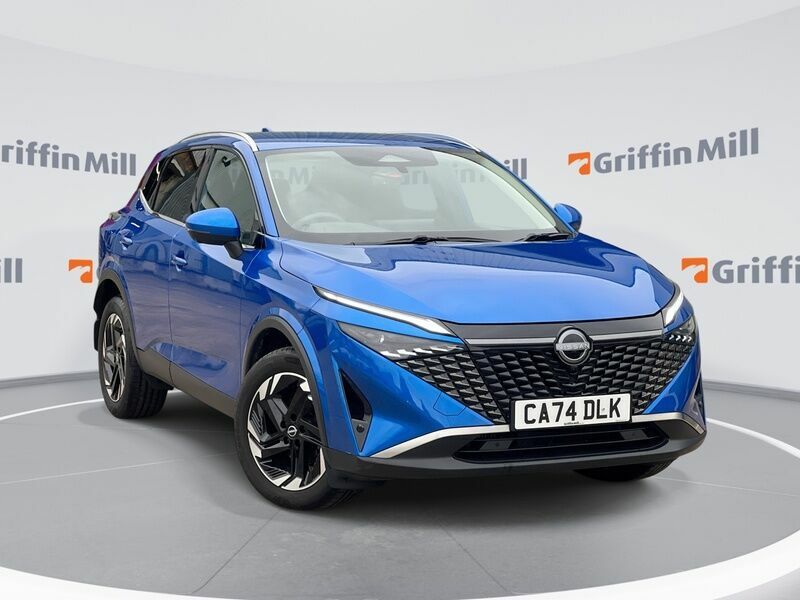 Nissan Qashqai 1.3 Dig-t Mhev N-connecta Suv Hybrid Ma Blue