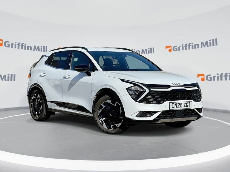 Kia Sportage 1.6 T-gdi Mhev Gt-line Suv Hybrid Dct E White