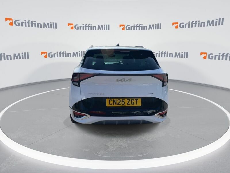 Kia Sportage 1.6 T-gdi Mhev Gt-line Suv Hybrid Dct E CN25ZGT White #4