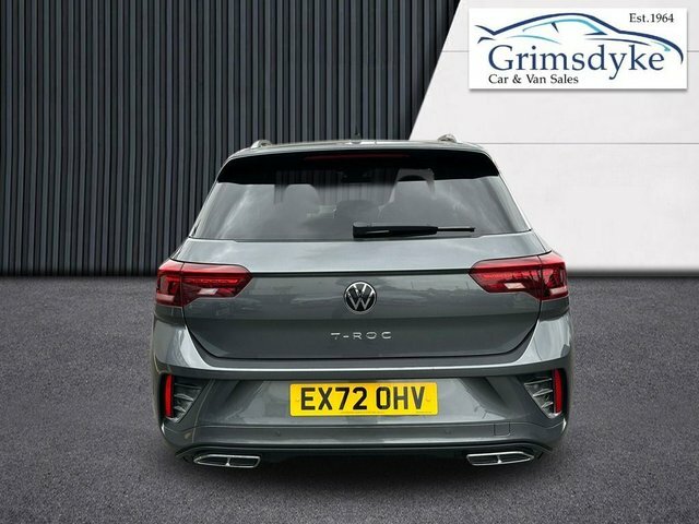 Volkswagen T-Roc 2023 1.5 Tsi R-line Suv Dsg Euro 6 Ss EX72OHV Grey #6
