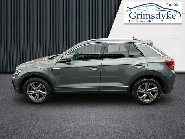 Volkswagen T-Roc 2023 1.5 Tsi R-line Suv Dsg Euro 6 Ss EX72OHV Grey #4
