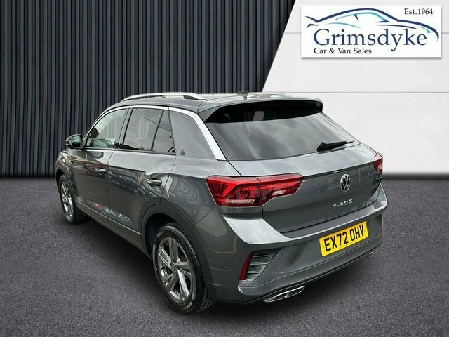 Volkswagen T-Roc 2023 1.5 Tsi R-line Suv Dsg Euro 6 Ss EX72OHV Grey #5