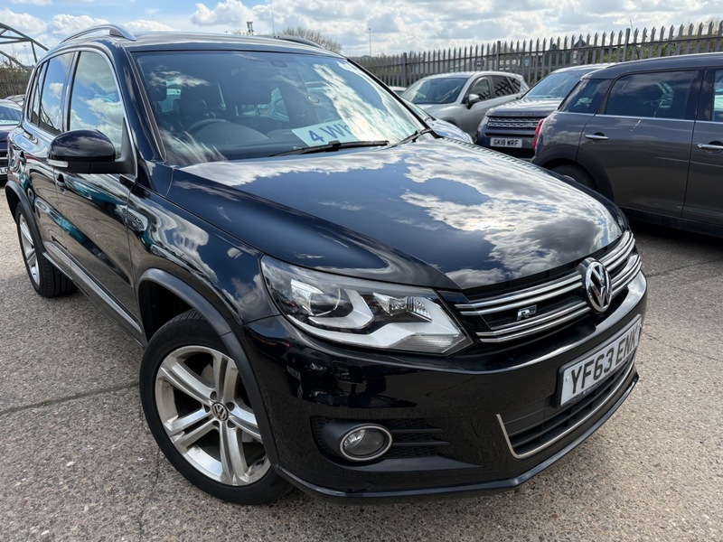Volkswagen Tiguan R Line Tdi Bluemotion Black