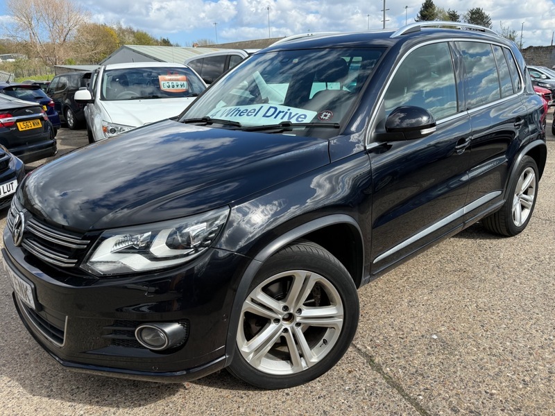 Volkswagen Tiguan R Line Tdi Bluemotion YF63ENK Black #3