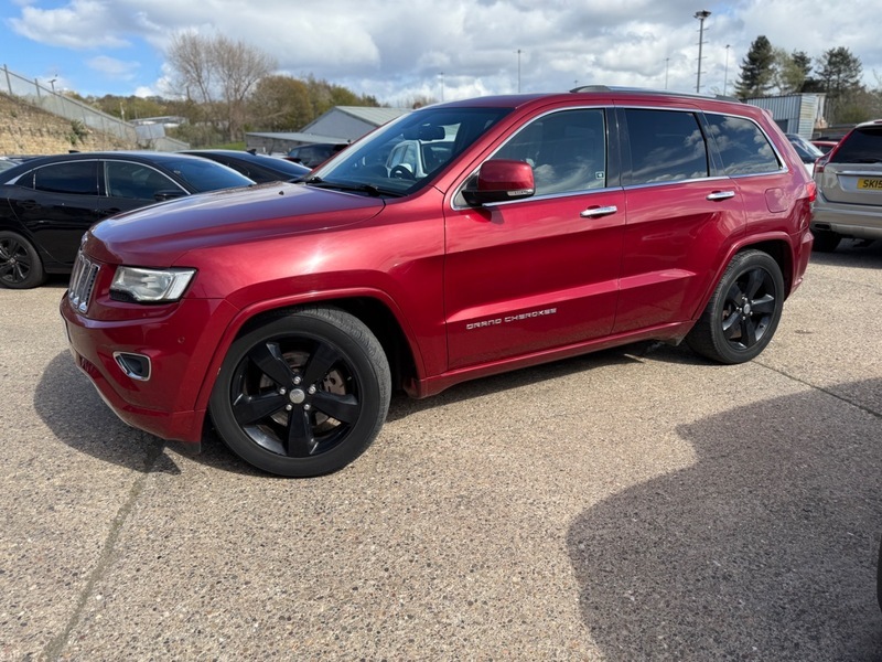 Jeep Grand Cherokee V6 Crd Overland SV13VBJ Red #4