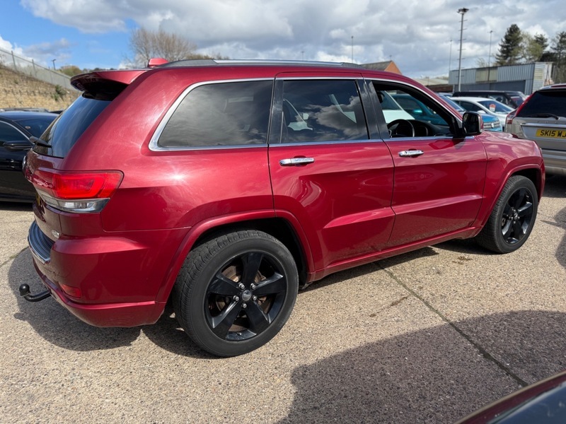 Jeep Grand Cherokee V6 Crd Overland SV13VBJ Red #5