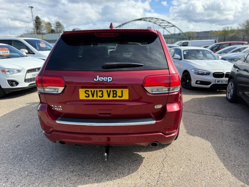 Jeep Grand Cherokee V6 Crd Overland SV13VBJ Red #6