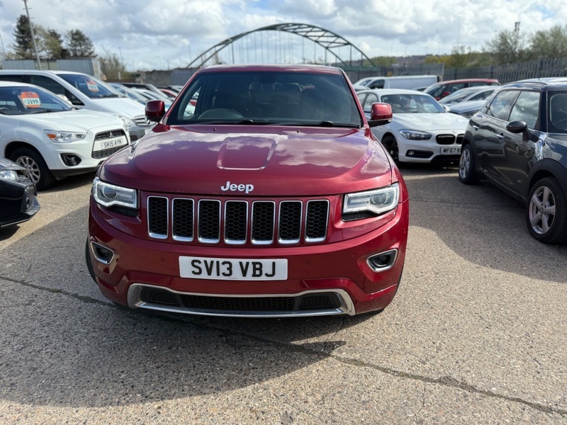 Jeep Grand Cherokee V6 Crd Overland SV13VBJ Red #2