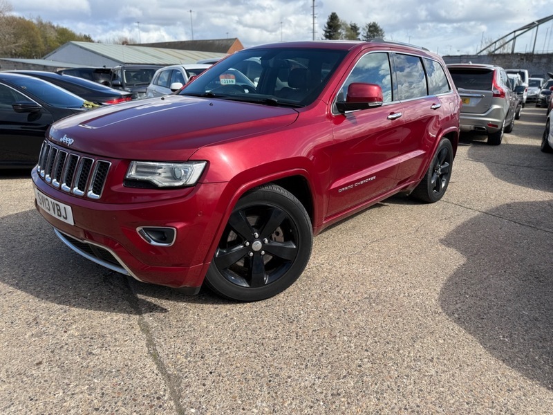 Jeep Grand Cherokee V6 Crd Overland SV13VBJ Red #3