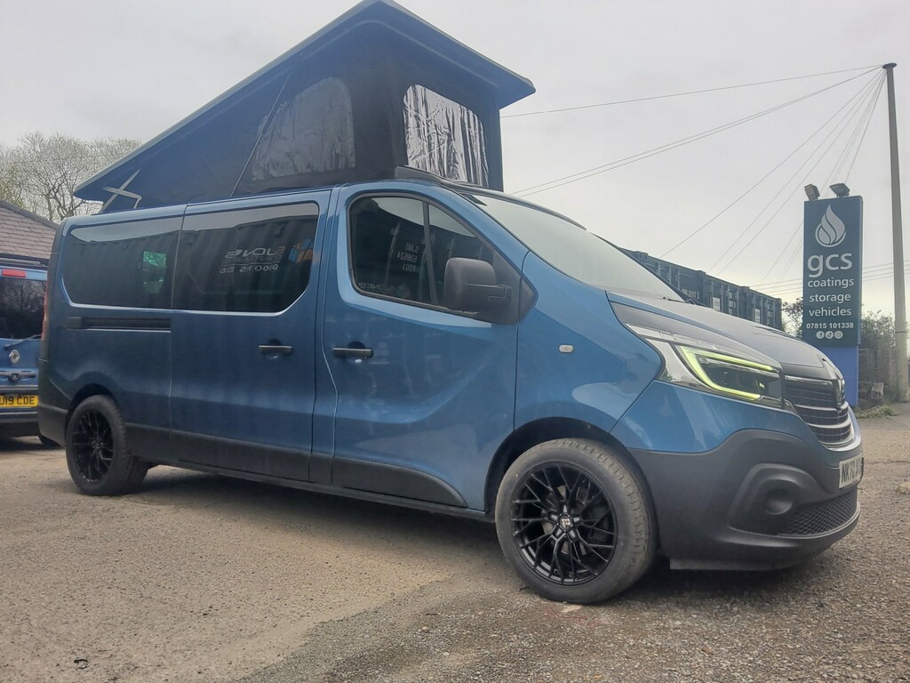 Renault Trafic Camper Van 2.0 Ll30 Energy Dci 120 Business My19 Blue