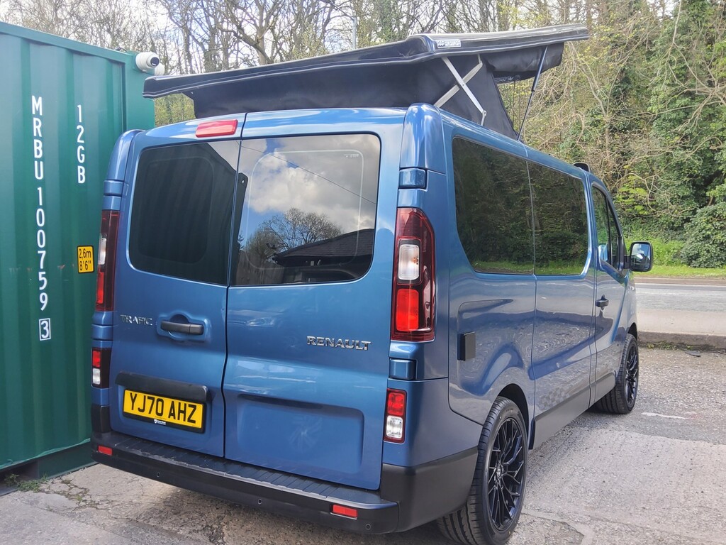 Renault Trafic Camper Van 2.0 Sl28 Energy Dci 120 Business My19 Blue #4