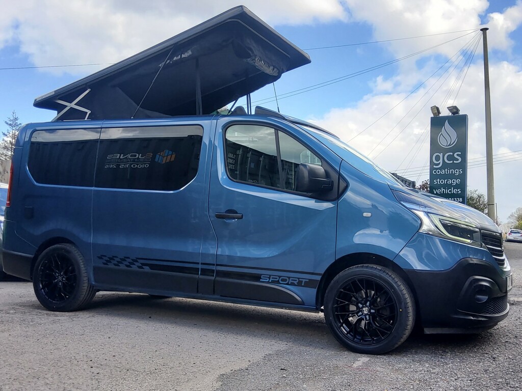 Renault Trafic Camper Van 2.0 Sl28 Energy Dci 120 Business My19 Blue #2