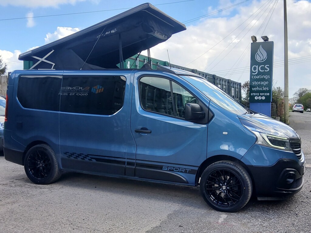 Renault Trafic Camper Van 2.0 Sl28 Energy Dci 120 Business My19 Blue