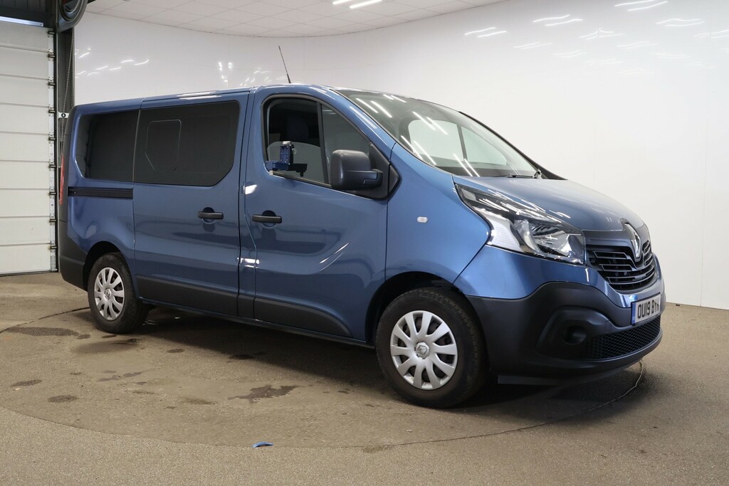 Renault Trafic Camper Van 1.6 Sl27 Dci 120 Business My18 2019 Blue #2