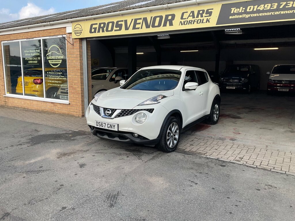 Nissan Juke 1.2 Dig-t Tekna Suv Euro 6 Ss White #4