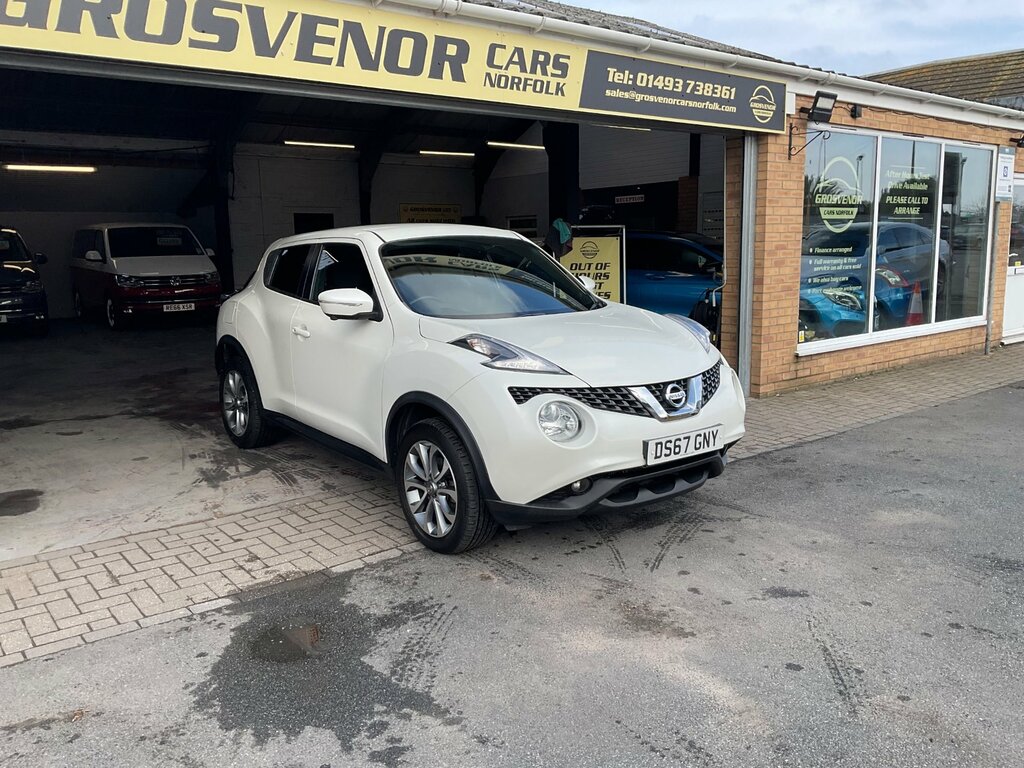 Nissan Juke 1.2 Dig-t Tekna Suv Euro 6 Ss White #6