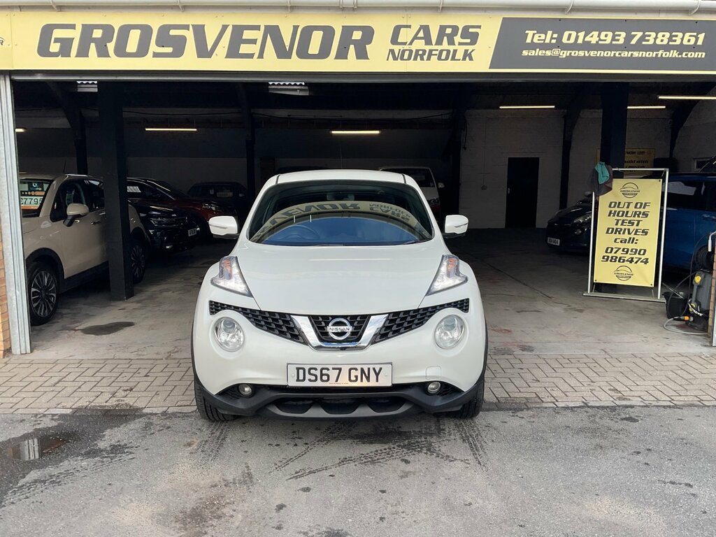 Nissan Juke 1.2 Dig-t Tekna Suv Euro 6 Ss White #3