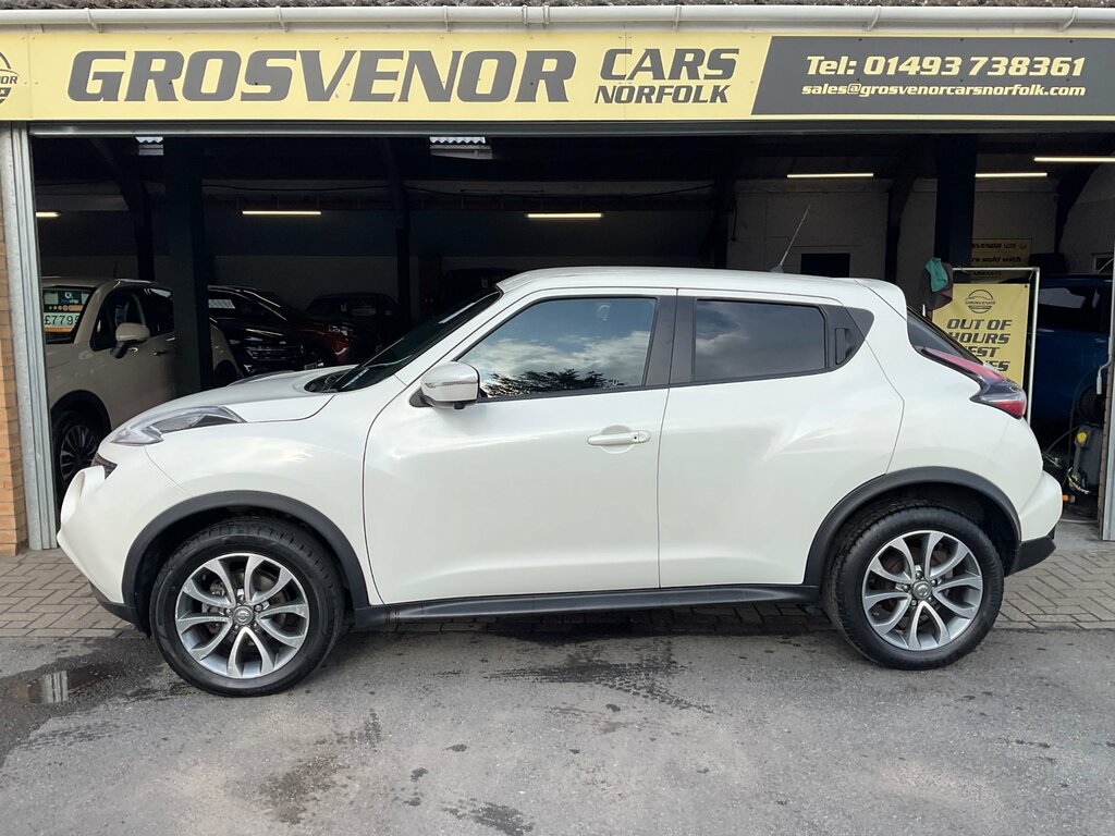Nissan Juke 1.2 Dig-t Tekna Suv Euro 6 Ss White #2
