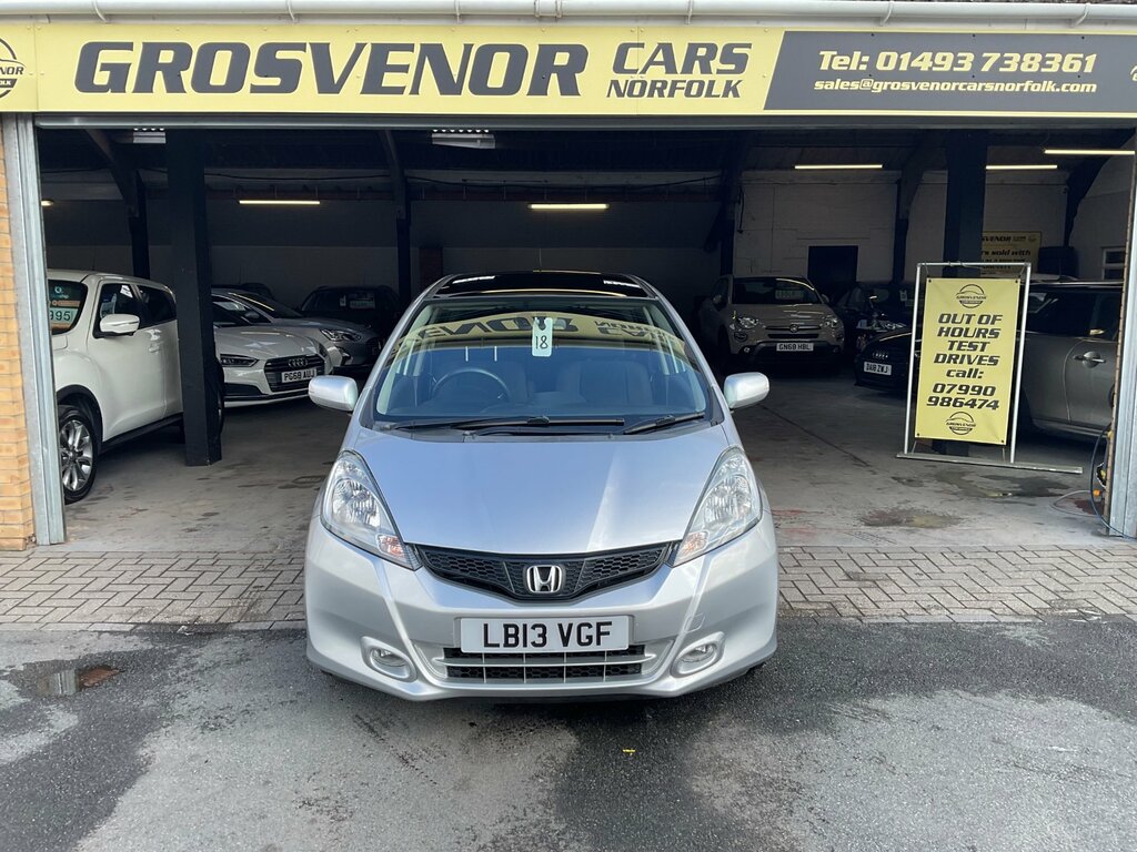 Honda Jazz 1.4 I-vtec Ex Hatchback Cvt Euro 5 99 Silver #3