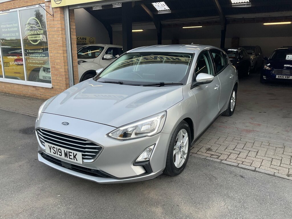 Ford Focus 1.5 Ecoblue Zetec Hatchback Euro 6 YS19WEK Silver #6
