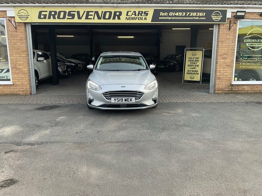 Ford Focus 1.5 Ecoblue Zetec Hatchback Euro 6 YS19WEK Silver #3