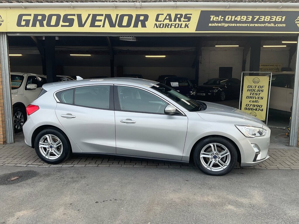 Ford Focus 1.5 Ecoblue Zetec Hatchback Euro 6 Silver