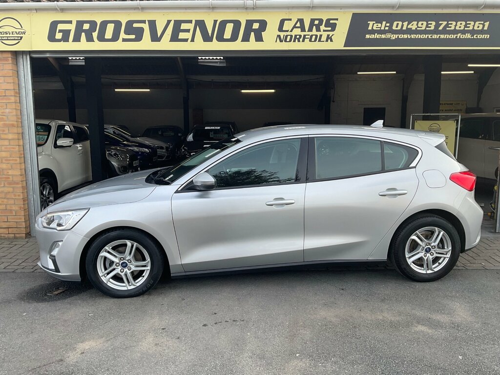 Ford Focus 1.5 Ecoblue Zetec Hatchback Euro 6 YS19WEK Silver #2