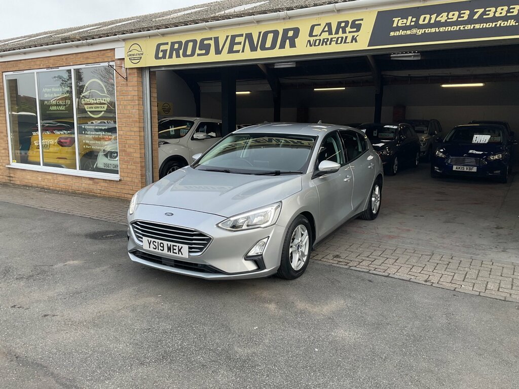 Ford Focus 1.5 Ecoblue Zetec Hatchback Euro 6 YS19WEK Silver #5
