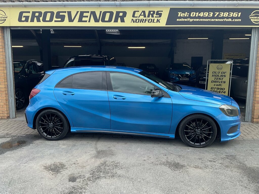 Mercedes-Benz A Class 2.1 A220 Cdi Amg Night Edition Hatchback Diese Blue