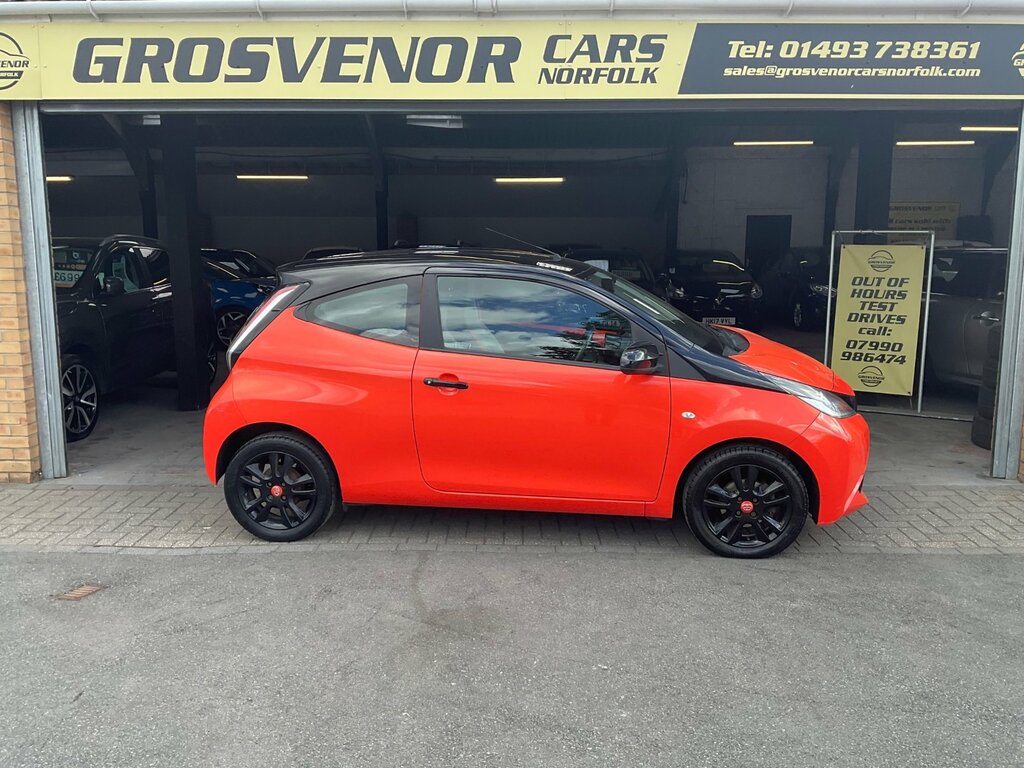 Toyota Aygo 1.0 Vvt-i X-cite Hatchback Euro Orange
