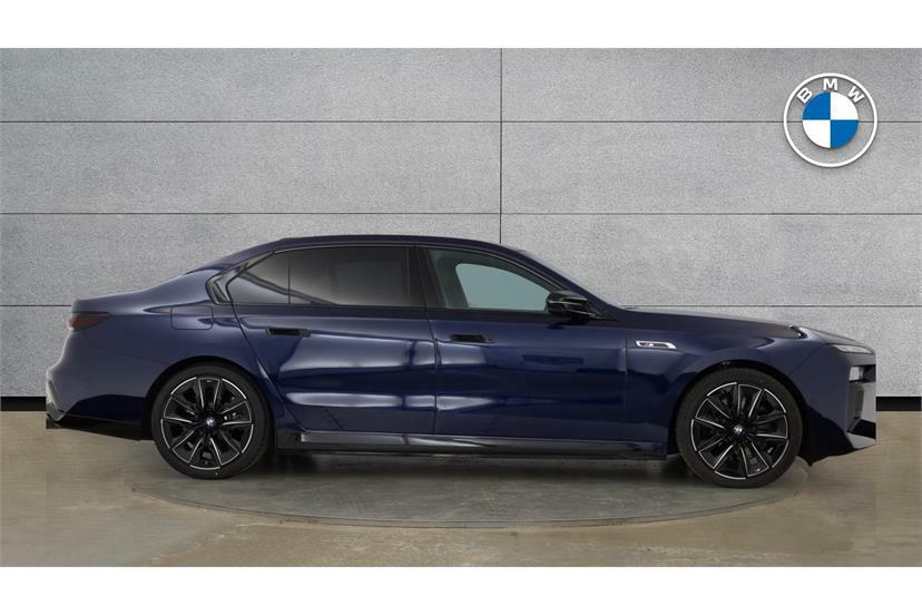 BMW 7 Series M760e Xdrive Blue #3