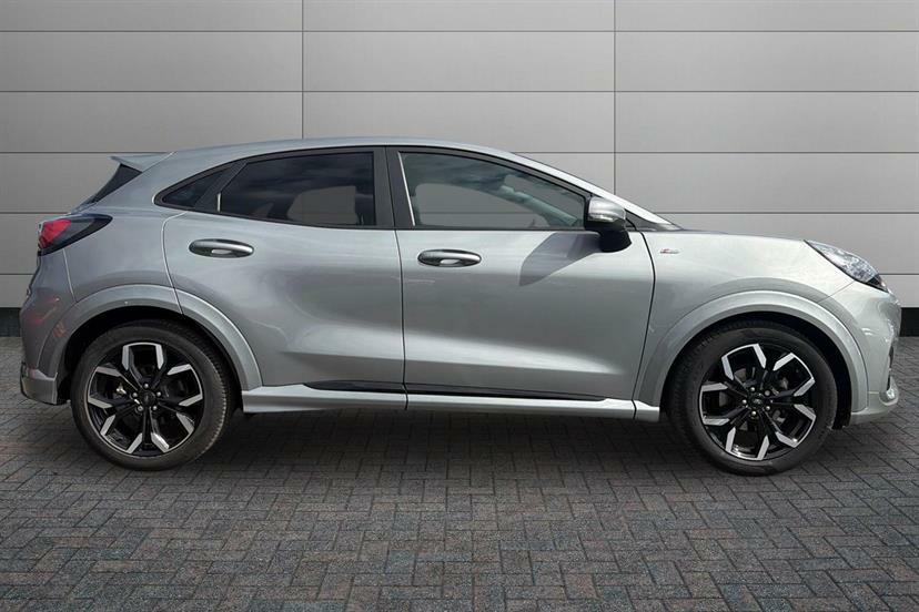 Ford Puma 1.0 Ecoboost Hybrid Mhev 155 St-line X FJ23RZT Silver #4