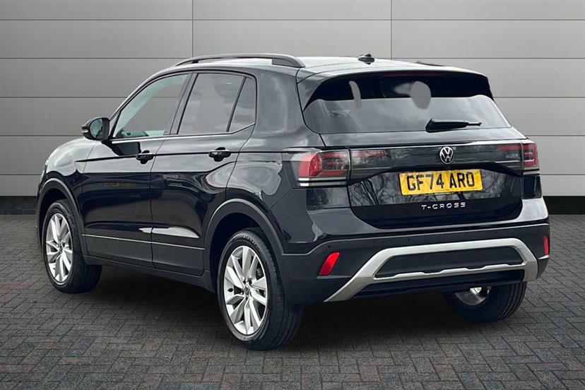 Volkswagen T-Cross 1.0 Tsi 115 Match GF74ARO Black #3